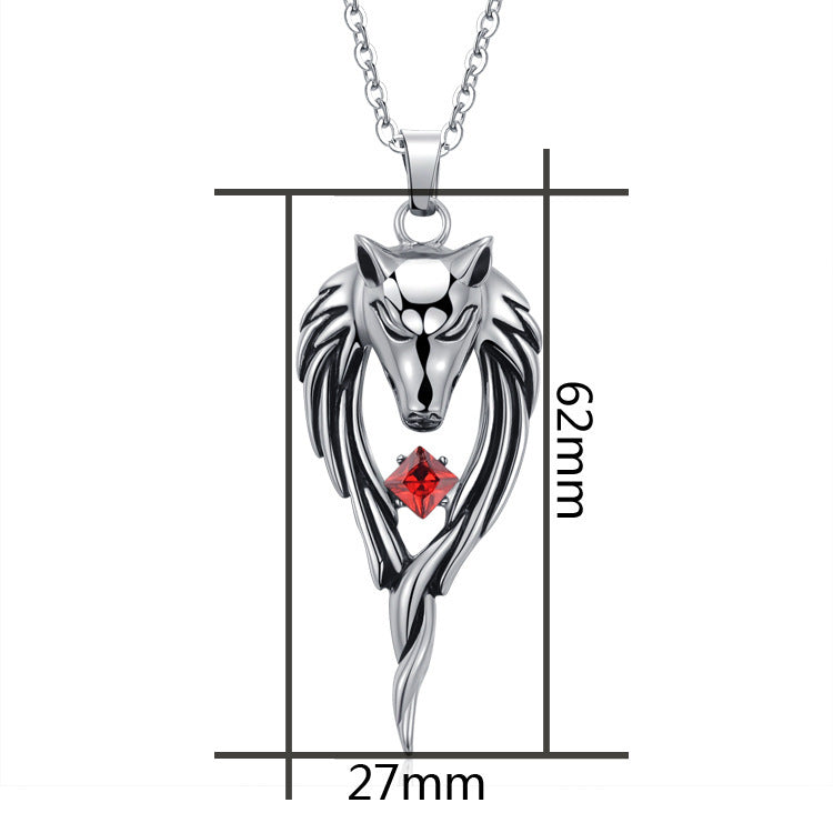 Men's Head Totem Trendy Fashion Personal Accessories Necklaces
