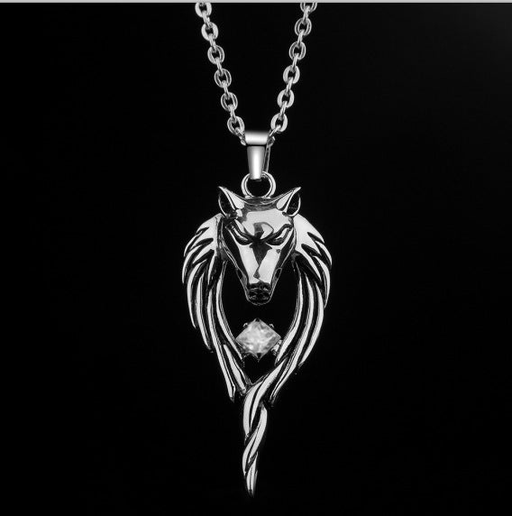Men's Head Totem Trendy Fashion Personal Accessories Necklaces