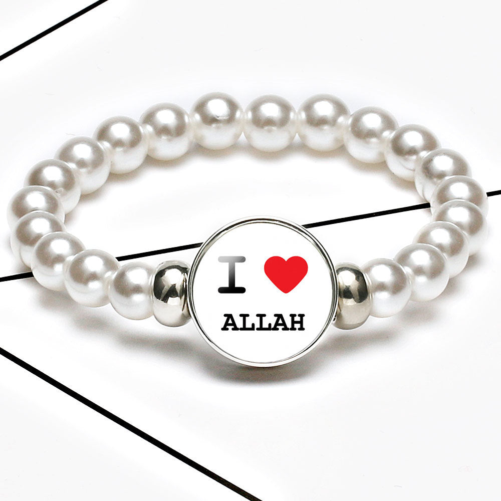 Comfortable Market Theme Time Stone Telescopic Bracelets