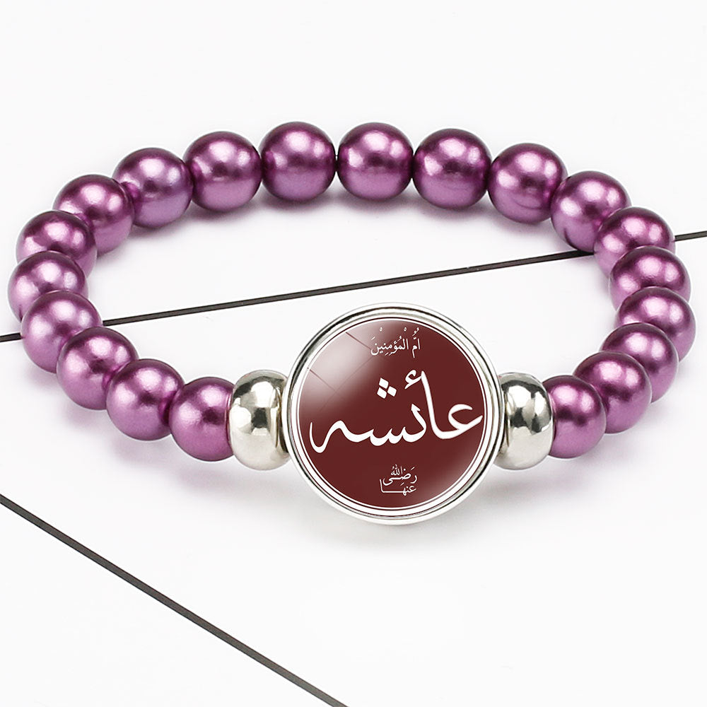 Comfortable Market Theme Time Stone Telescopic Bracelets