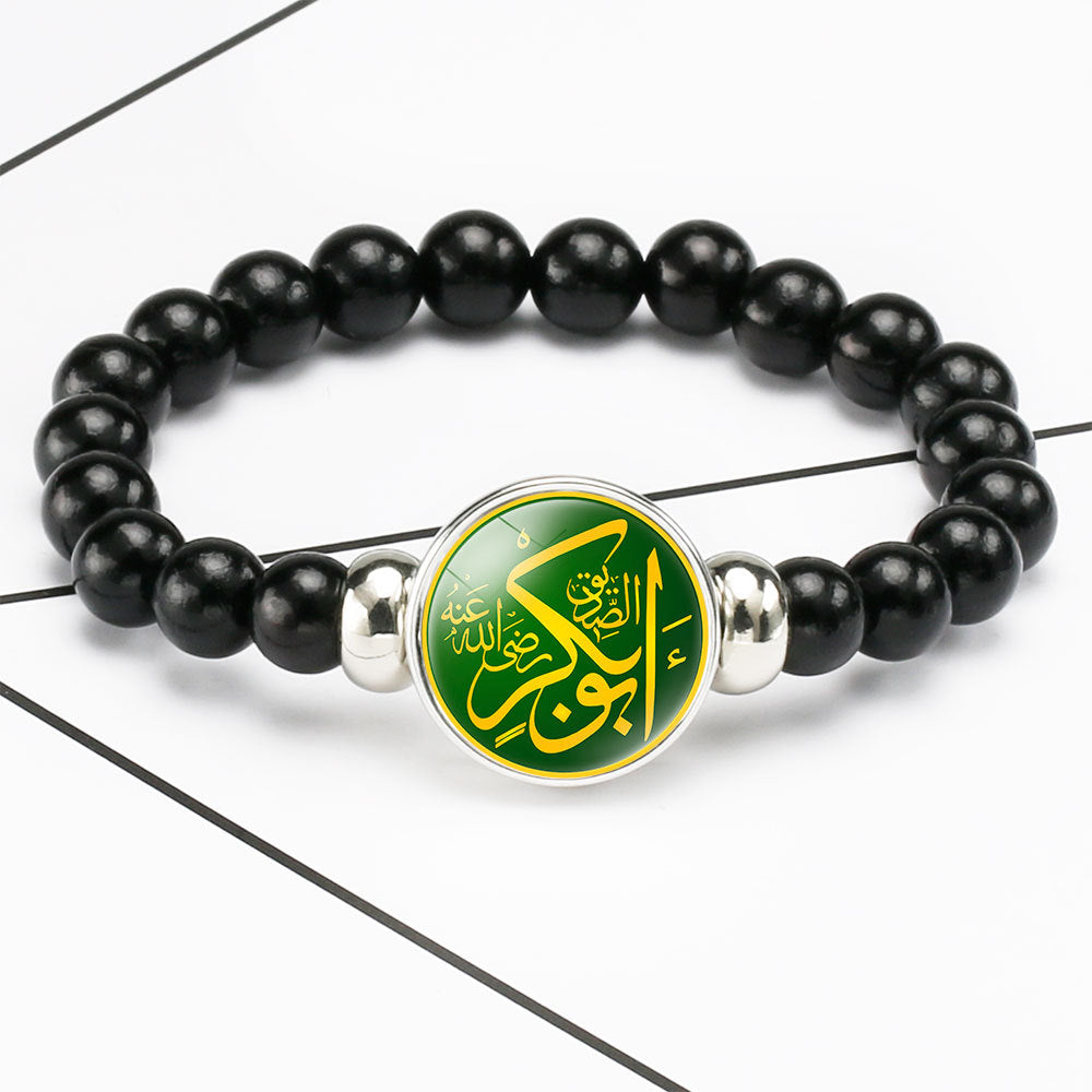 Comfortable Market Theme Time Stone Telescopic Bracelets