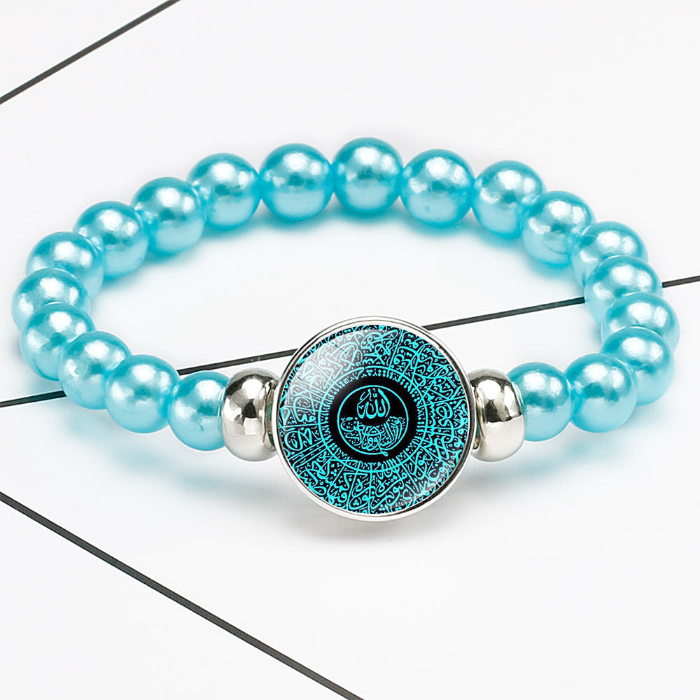 Comfortable Market Theme Time Stone Telescopic Bracelets