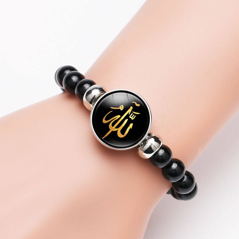 Comfortable Market Theme Time Stone Telescopic Bracelets