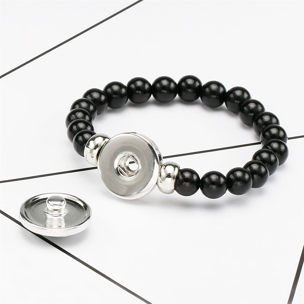 Comfortable Market Theme Time Stone Telescopic Bracelets