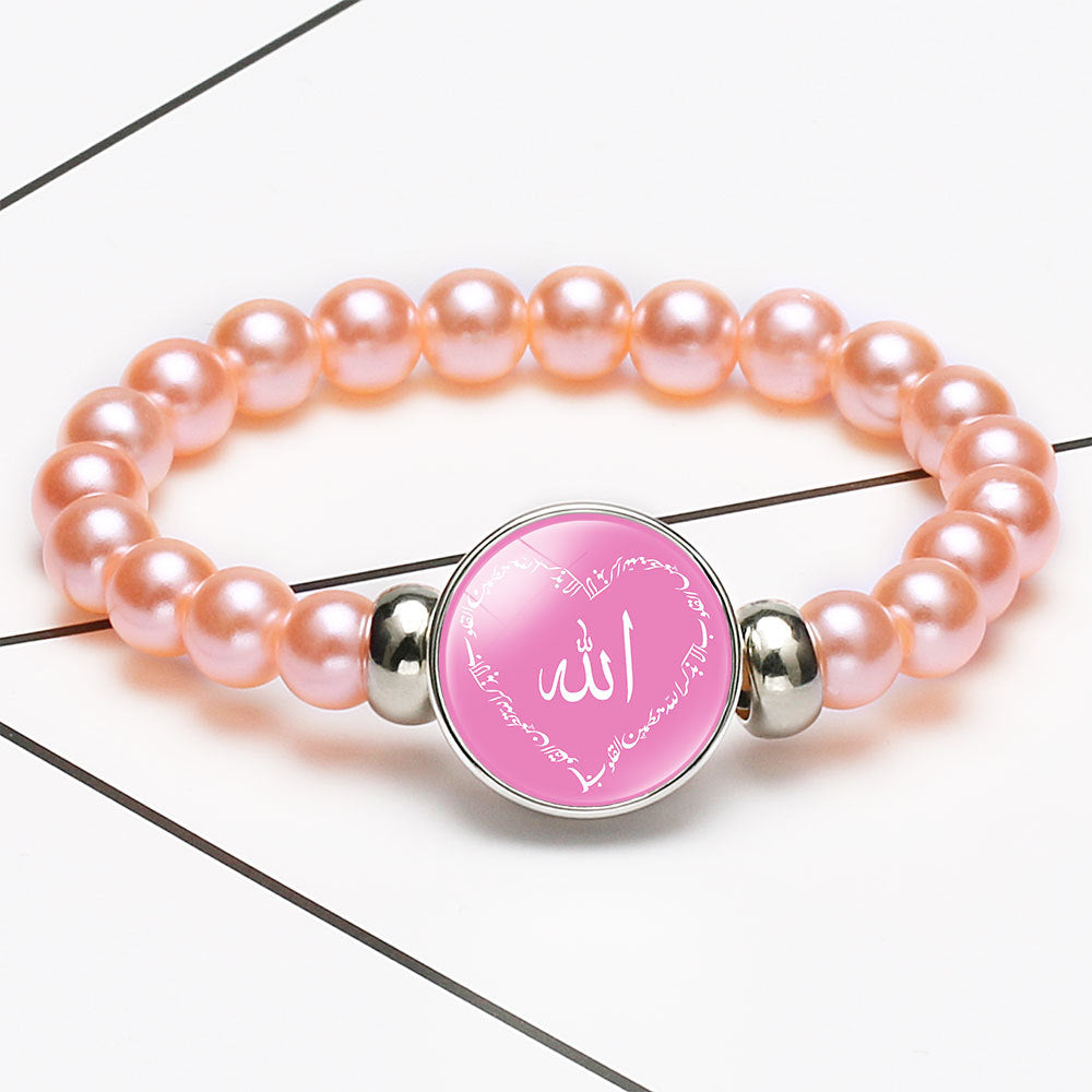 Comfortable Market Theme Time Stone Telescopic Bracelets