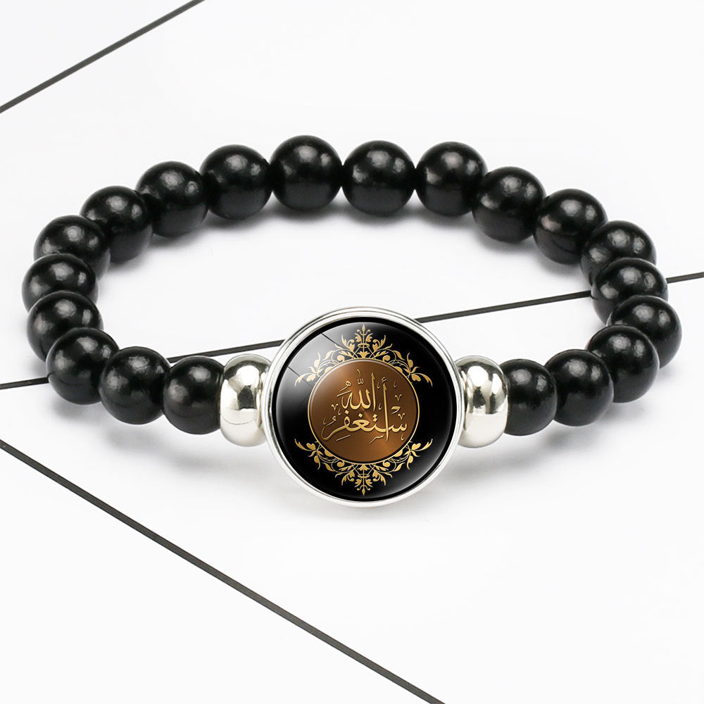 Comfortable Market Theme Time Stone Telescopic Bracelets