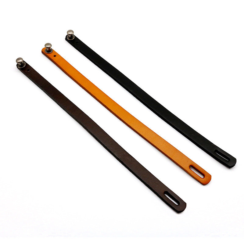Classic Thousand Knot Trend Top Leather Bracelet