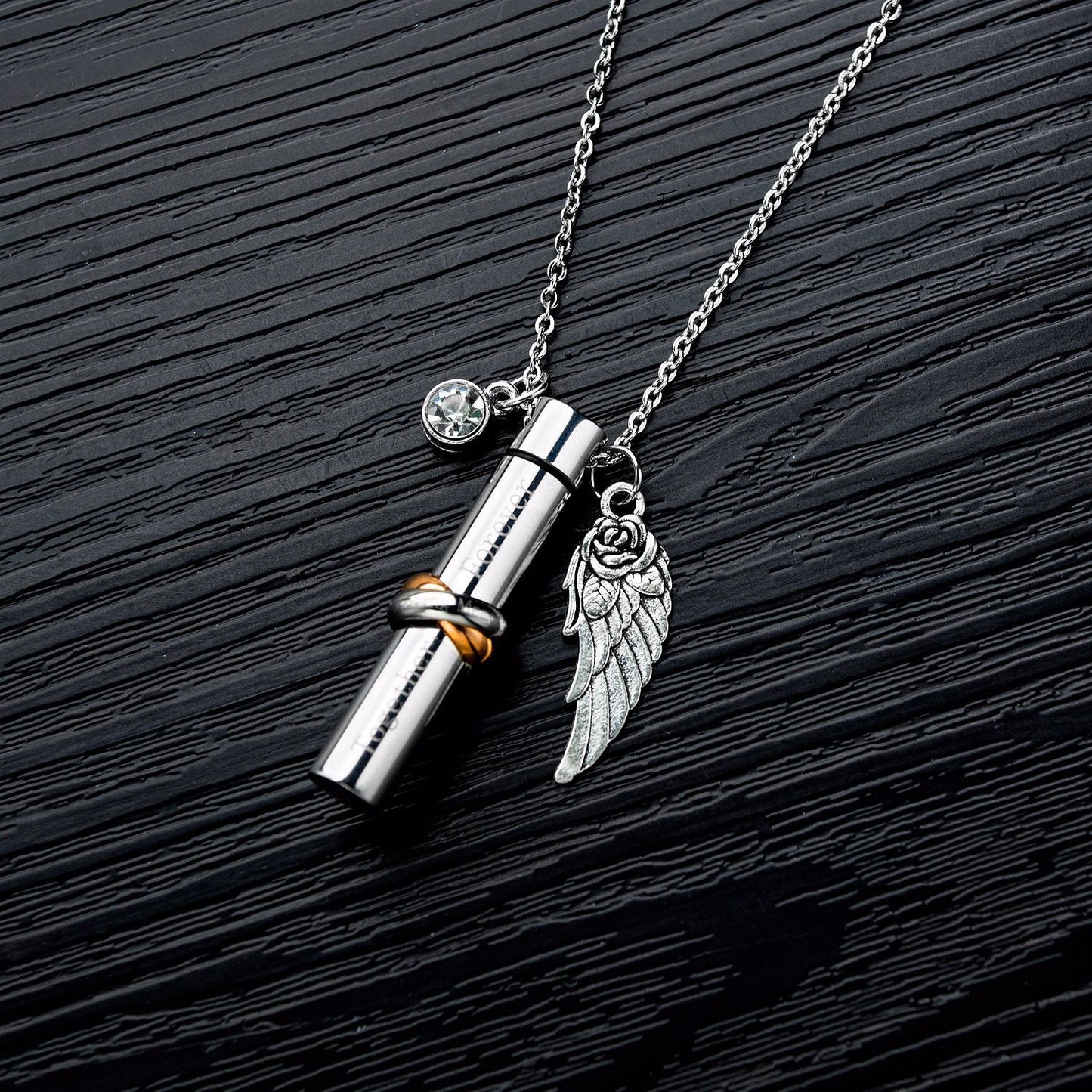 Urn Jewelry Accessories Perfume Bottle Titanium Necklaces