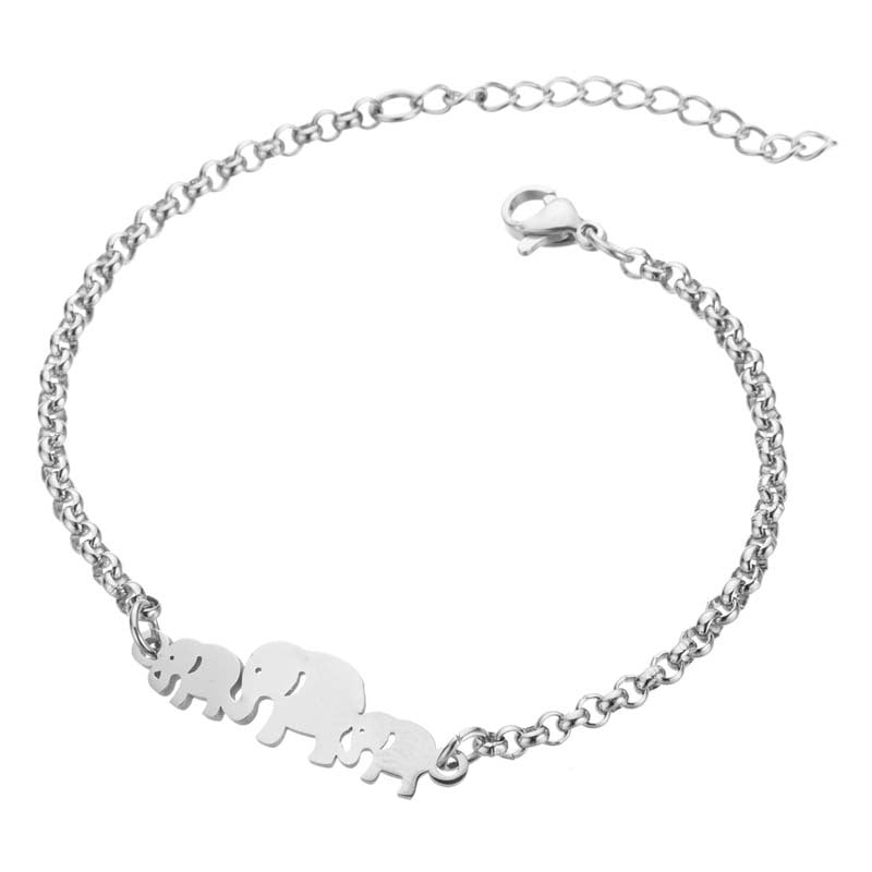 Cute Elephant Warm Happy Girly Temperamental Bracelet