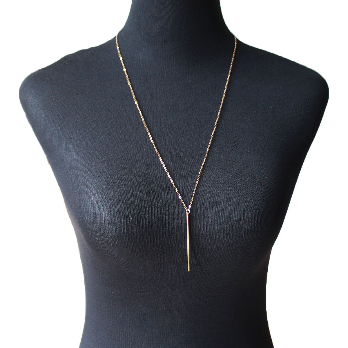 Women's Simple Long Stick Lasso Popular Handmade Necklaces