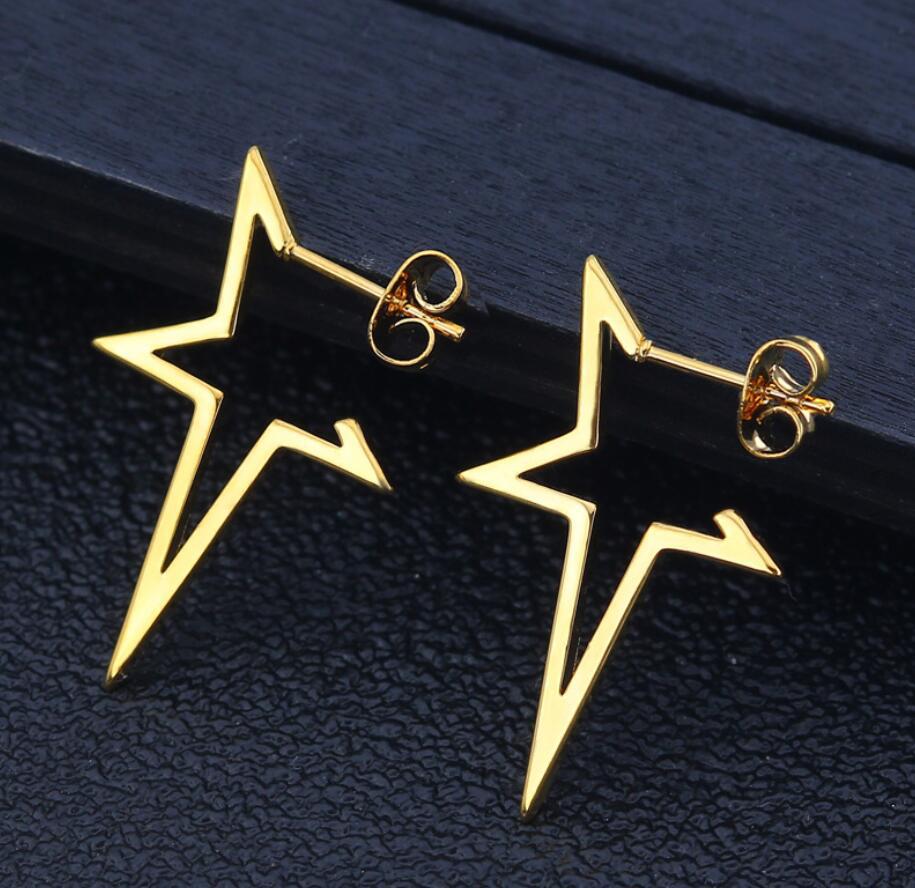 Women's Stainless Steel Retro Geometric Simple Fashion Earrings