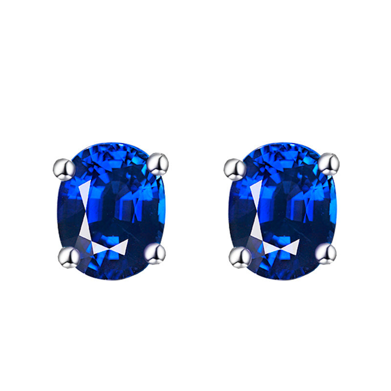 Version Stylish Simple Versatile Temperament Single Diamond Color Ear Line
