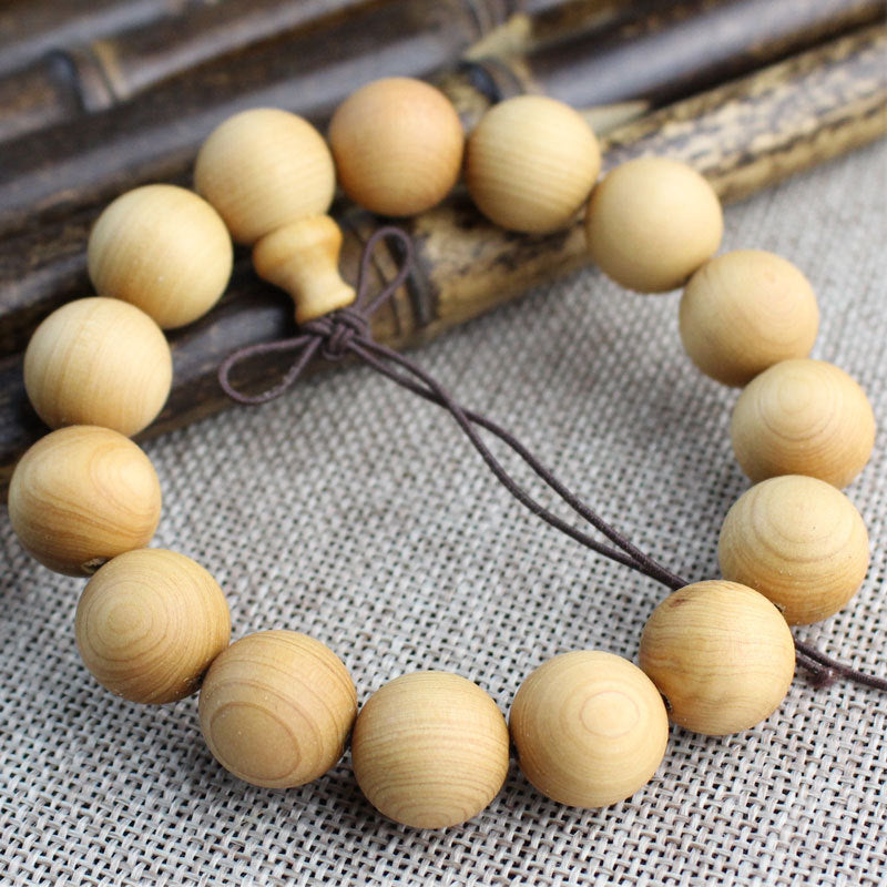 Women's & Men's Arborvitae Made Of Mature Material Scar Beads Bracelet