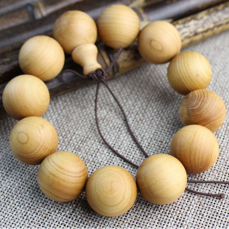 Women's & Men's Arborvitae Made Of Mature Material Scar Beads Bracelet
