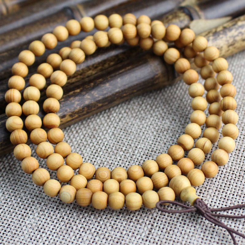 Women's & Men's Arborvitae Made Of Mature Material Scar Beads Bracelet