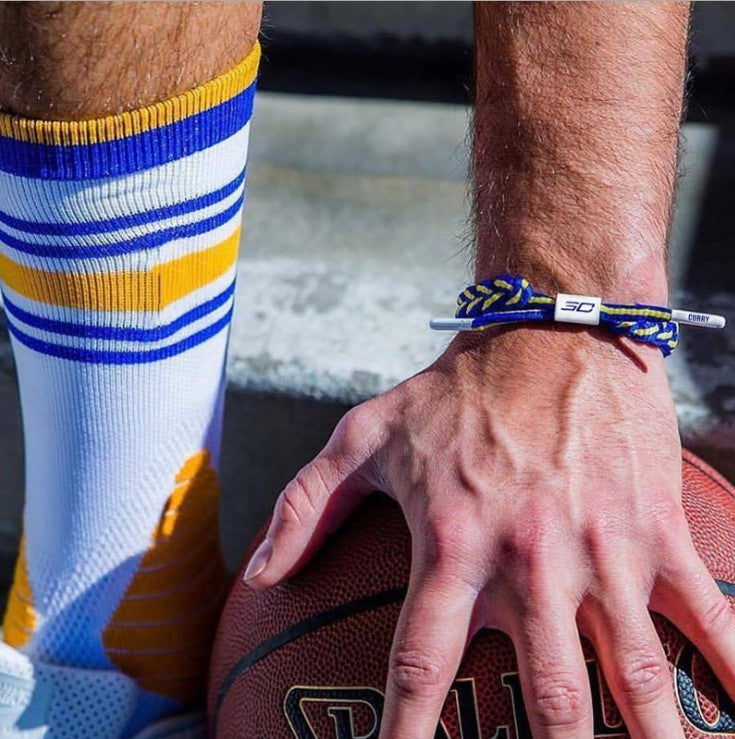 Women's Strap Basketball Shoelace Trendy Fashion Sports Wristband Star Male Curry Bracelets