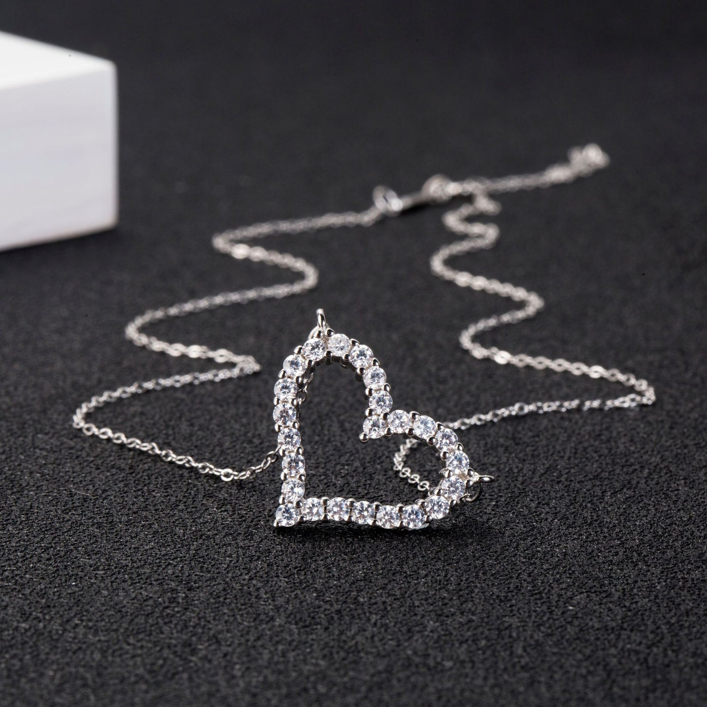 Korean Style Love Fashion Peach Heart Clavicle Necklaces