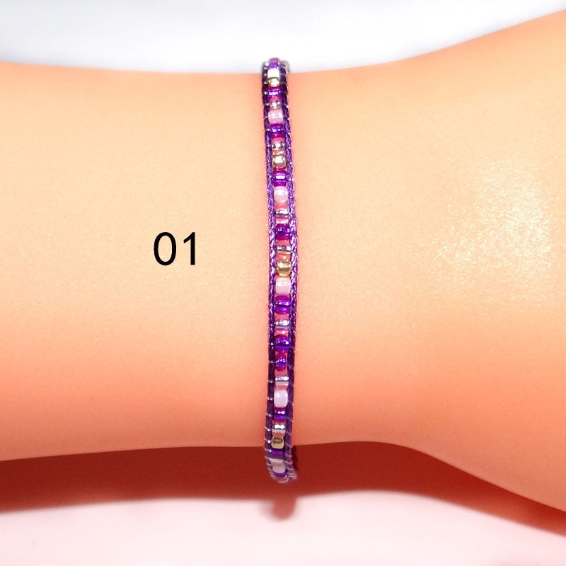 Handmade Bead Braided Bohemian Style Friendship Bracelet
