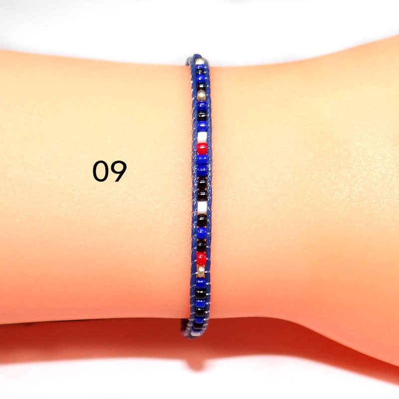 Handmade Bead Braided Bohemian Style Friendship Bracelet