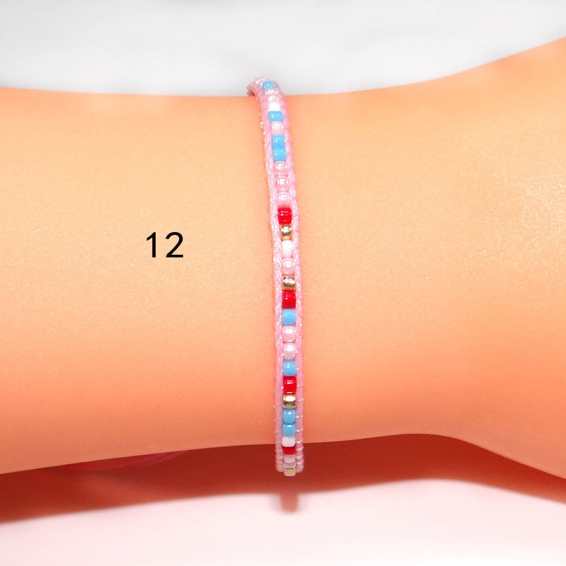 Handmade Bead Braided Bohemian Style Friendship Bracelet