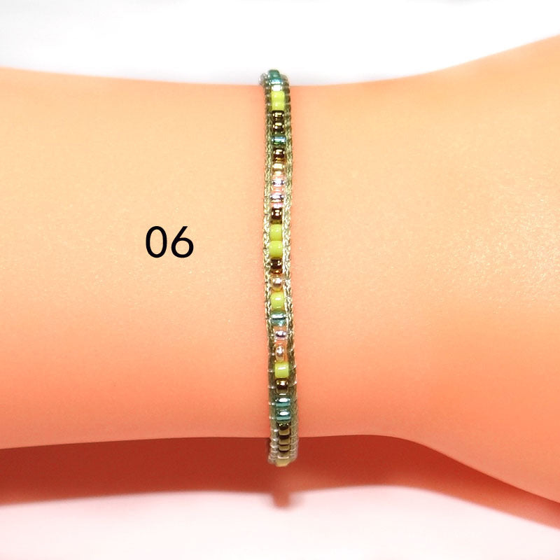 Handmade Bead Braided Bohemian Style Friendship Bracelet