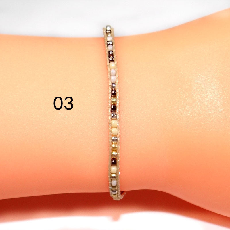 Handmade Bead Braided Bohemian Style Friendship Bracelet