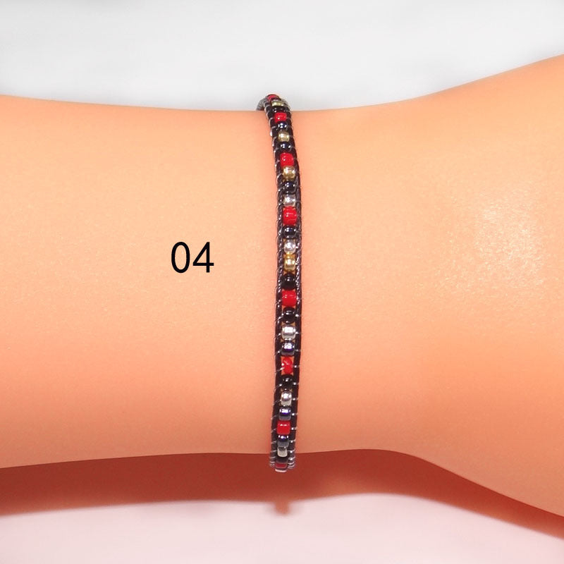 Handmade Bead Braided Bohemian Style Friendship Bracelet