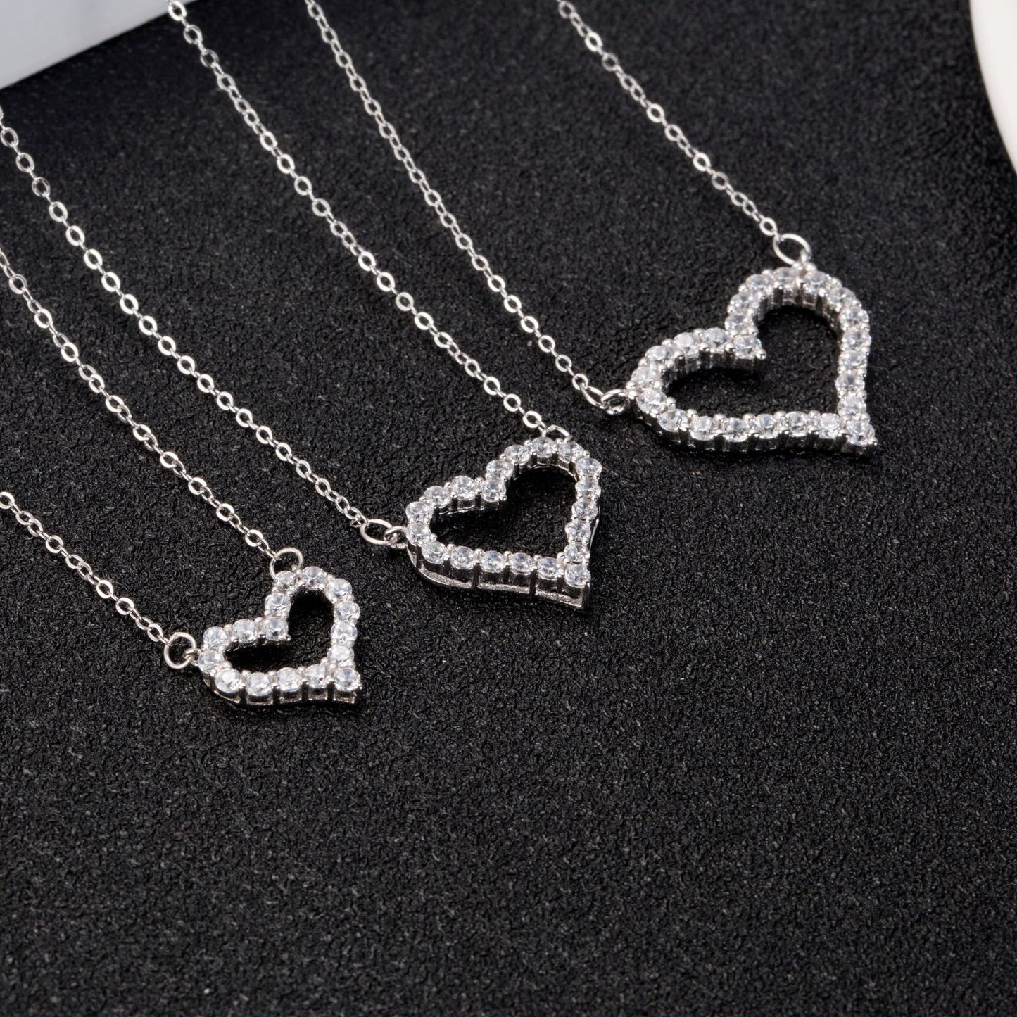 Korean Style Love Fashion Peach Heart Clavicle Necklaces