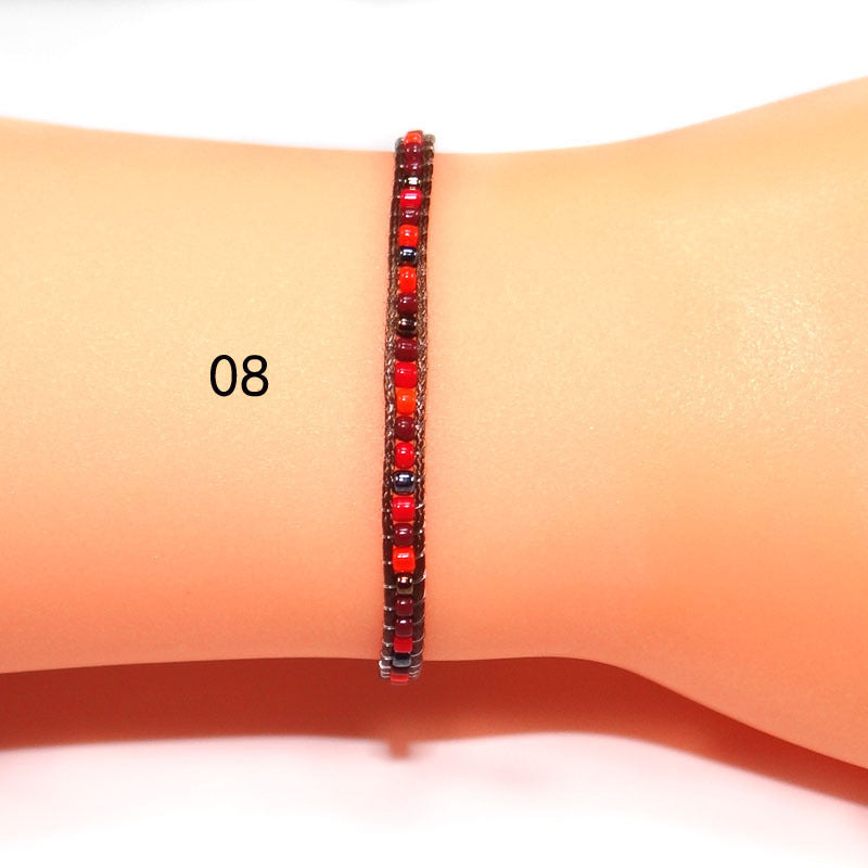 Handmade Bead Braided Bohemian Style Friendship Bracelet
