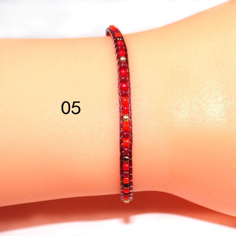 Handmade Bead Braided Bohemian Style Friendship Bracelet