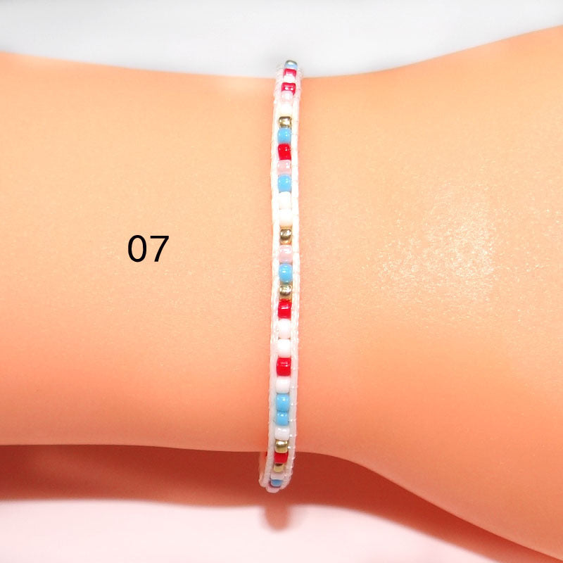 Handmade Bead Braided Bohemian Style Friendship Bracelet