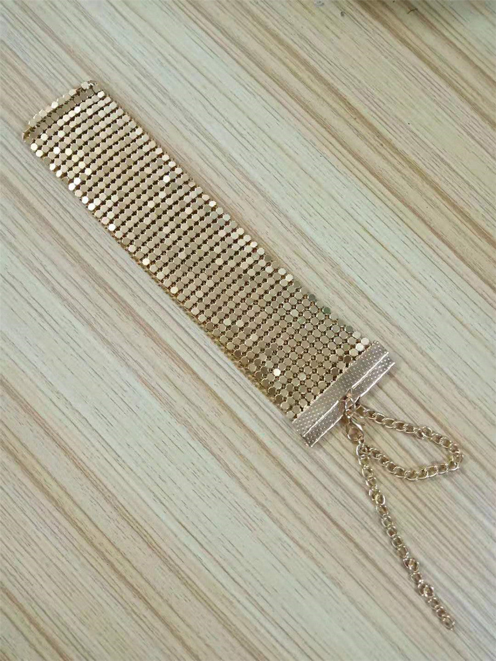 Summer Alloy Collar Metal Sequins Hot Necklace