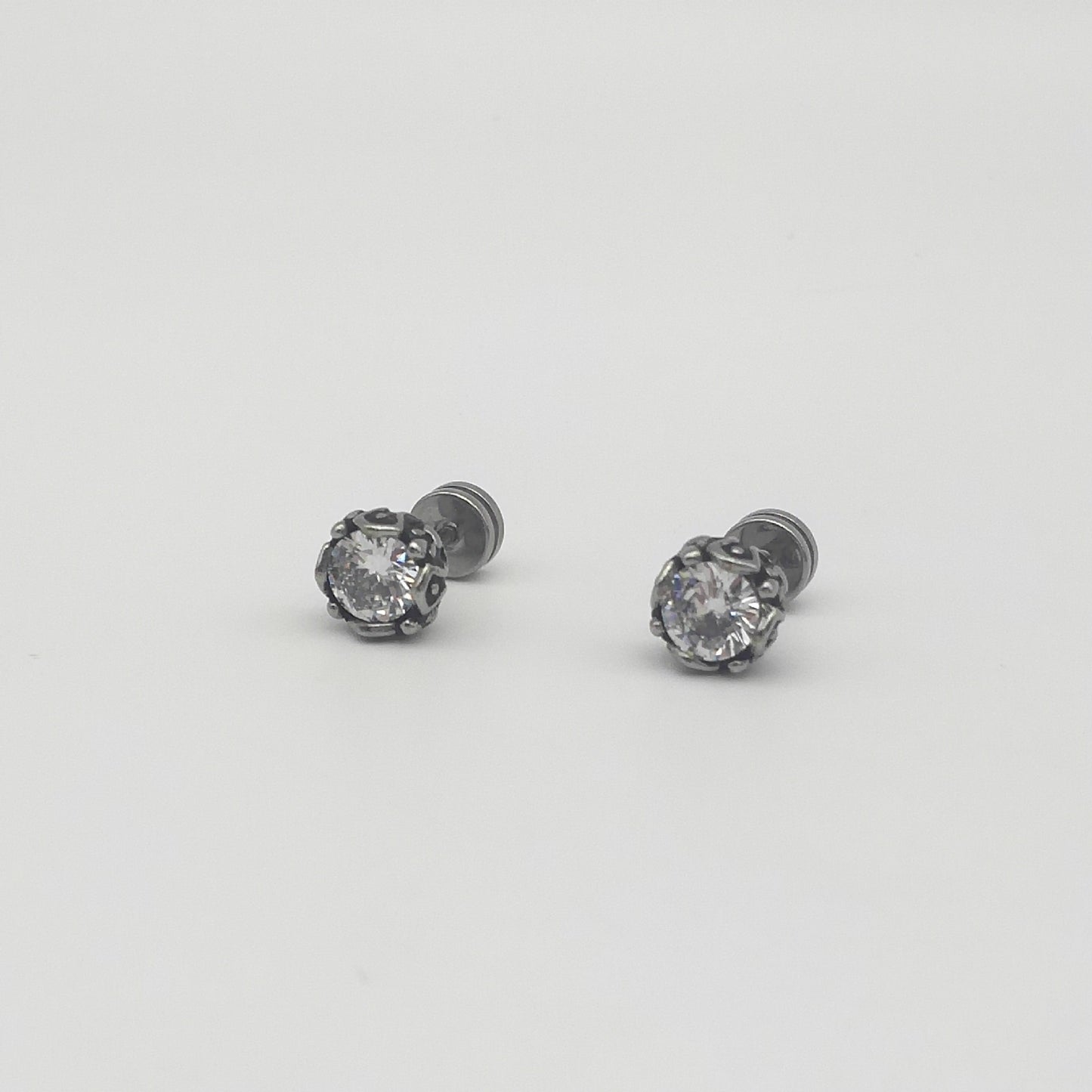 Vintage Zircon Simple Fashion Style Personality Earrings