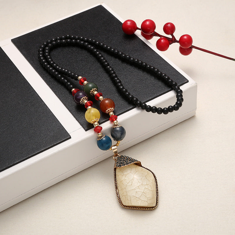 Casual Bohemian Ethnic Style Vintage Clothing Necklace