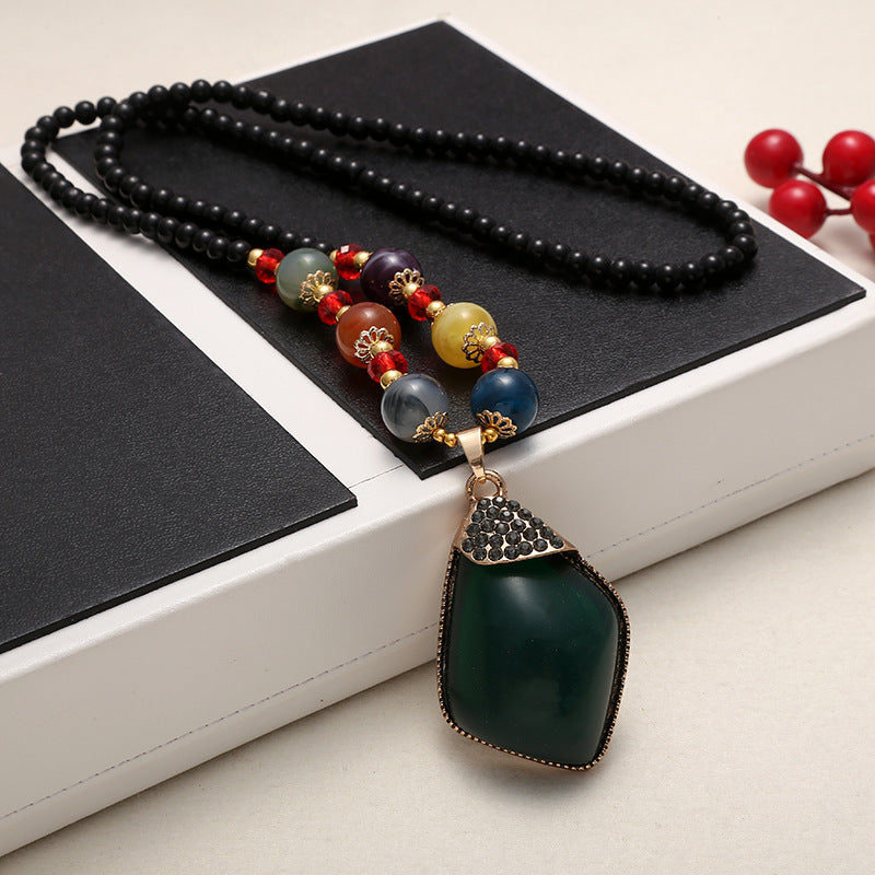 Casual Bohemian Ethnic Style Vintage Clothing Necklace