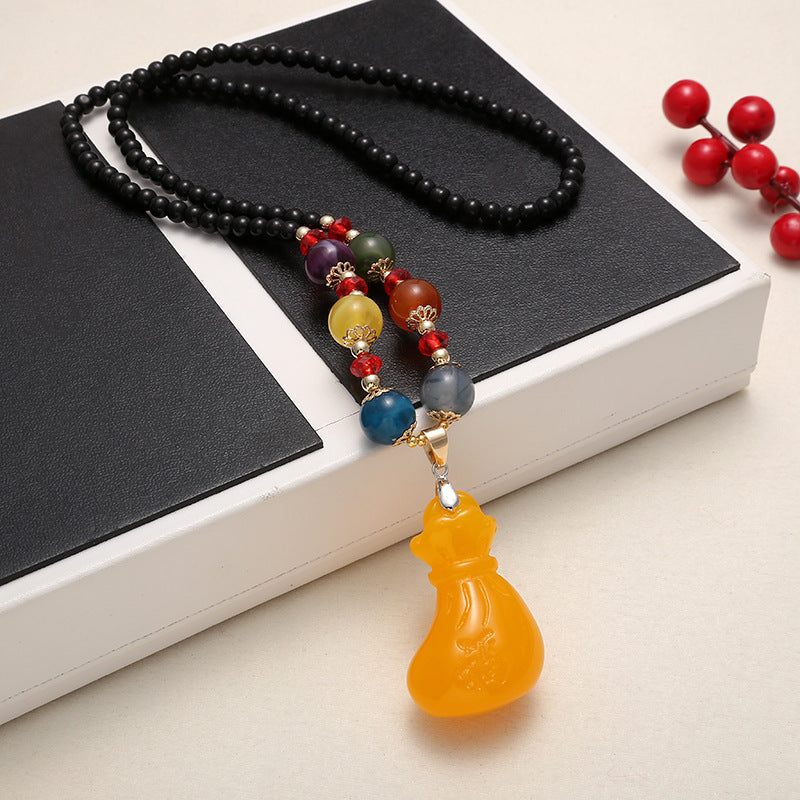Casual Bohemian Ethnic Style Vintage Clothing Necklace