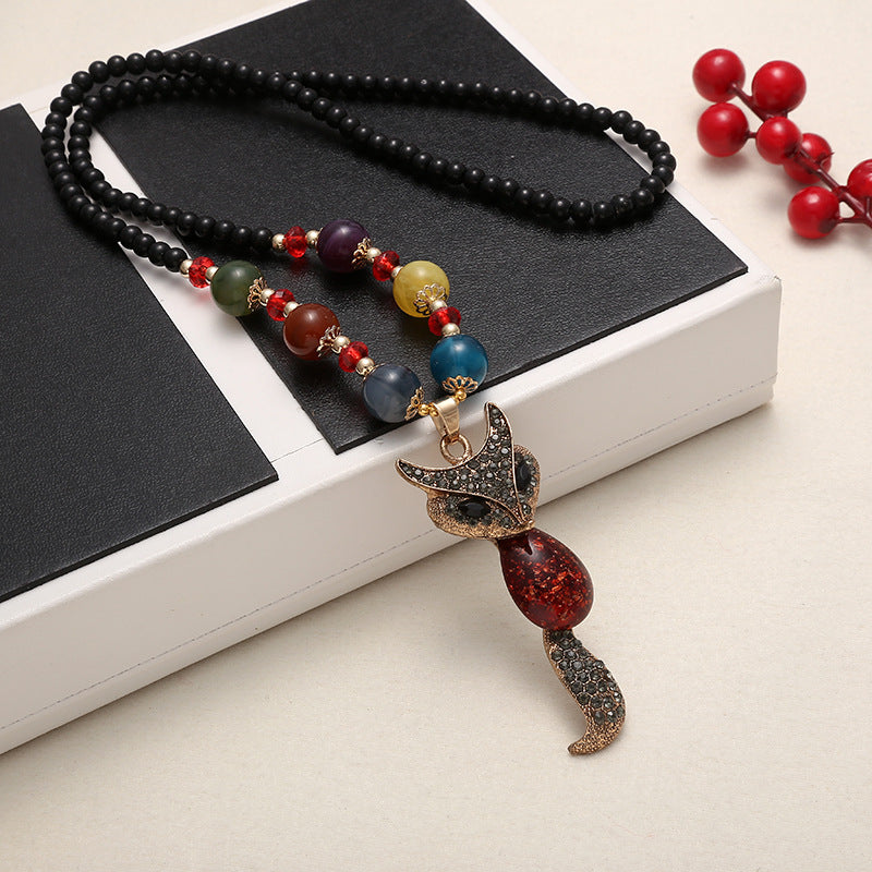 Casual Bohemian Ethnic Style Vintage Clothing Necklace