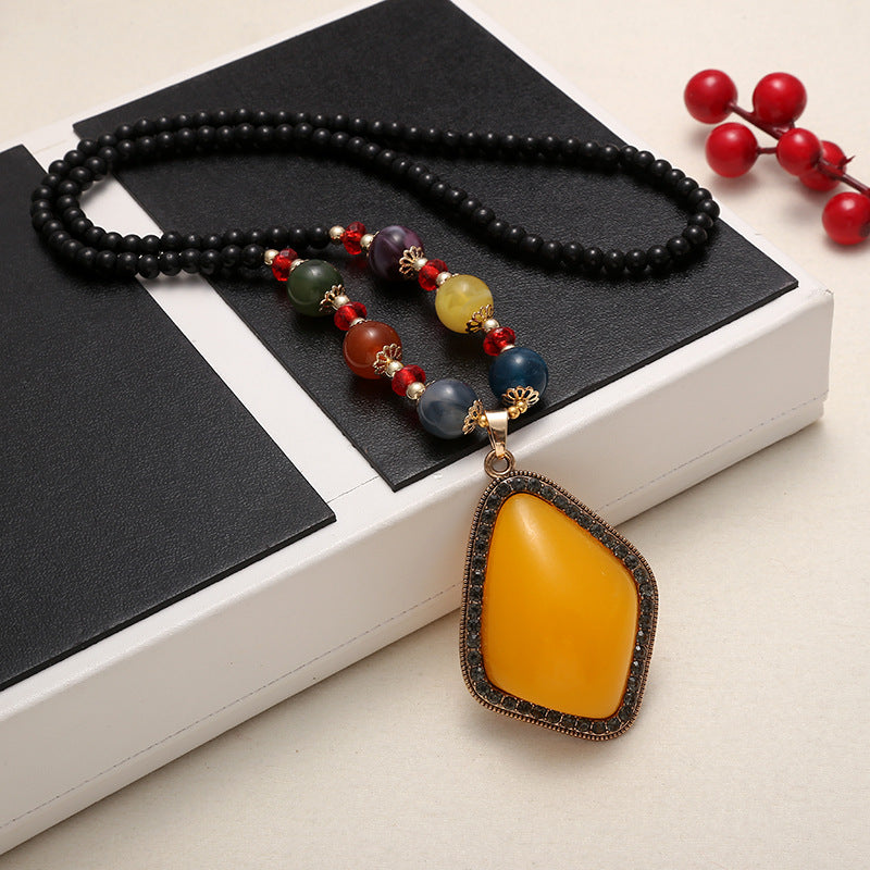 Casual Bohemian Ethnic Style Vintage Clothing Necklace