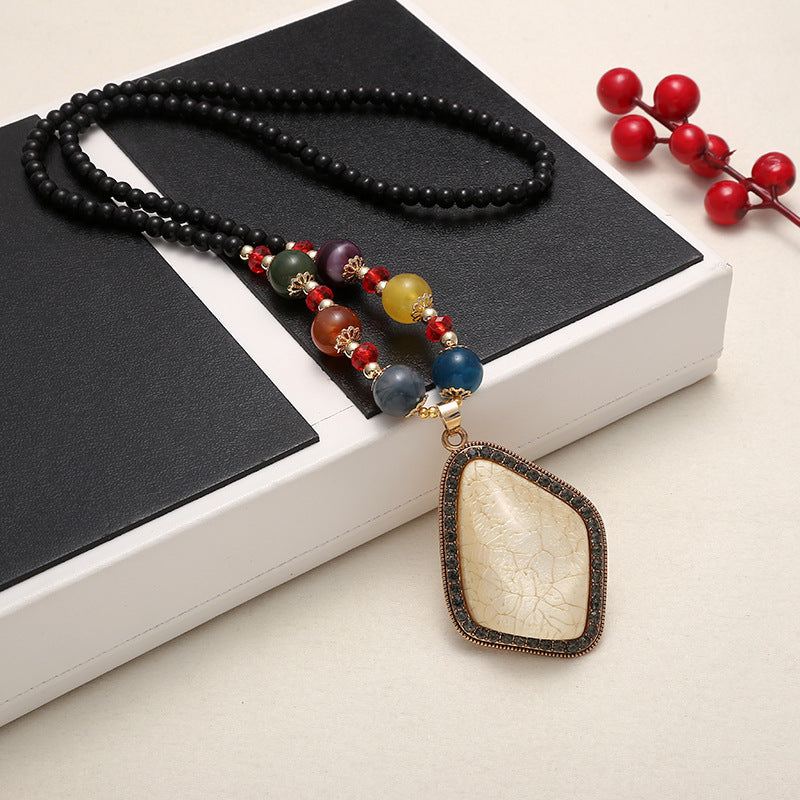 Casual Bohemian Ethnic Style Vintage Clothing Necklace