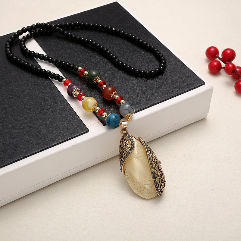 Casual Bohemian Ethnic Style Vintage Clothing Necklace