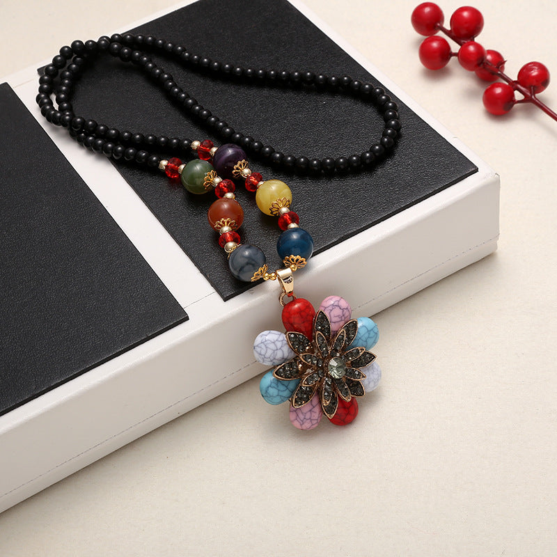 Casual Bohemian Ethnic Style Vintage Clothing Necklace