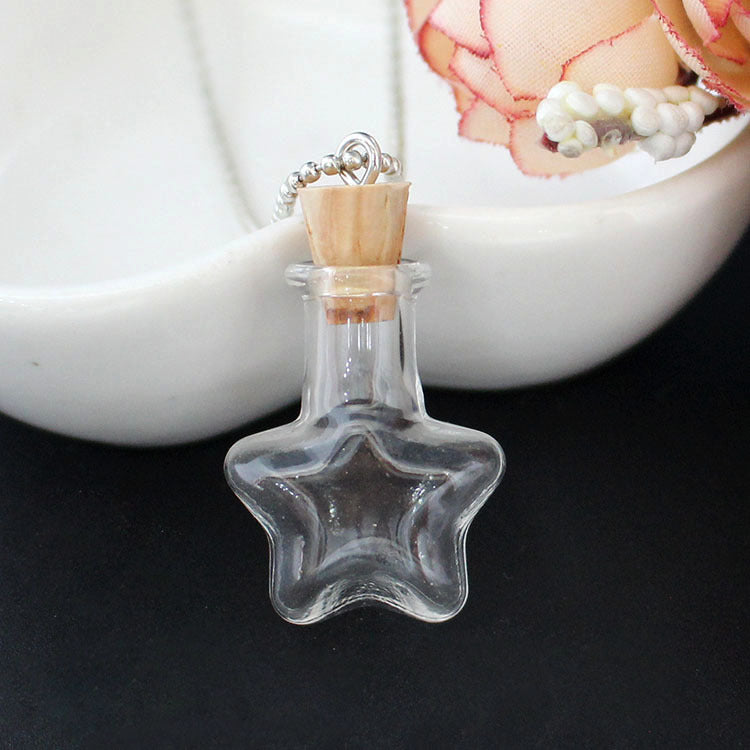 Small Glass Bottle Cute Mini Ing Necklaces