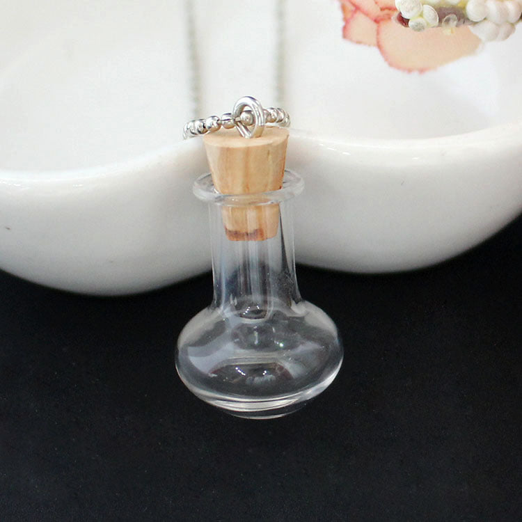 Small Glass Bottle Cute Mini Ing Necklaces