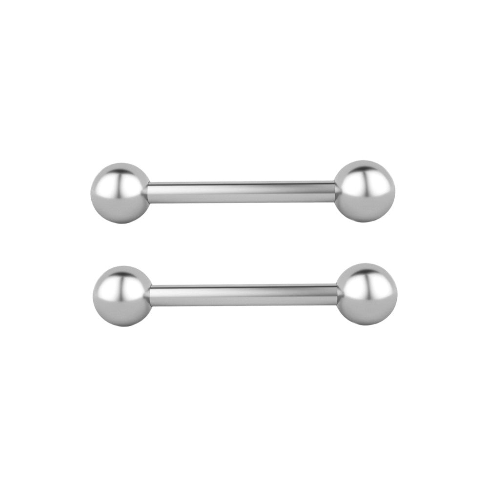 Stainless Steel Adhesive Nail Nipple Piercing Earrings