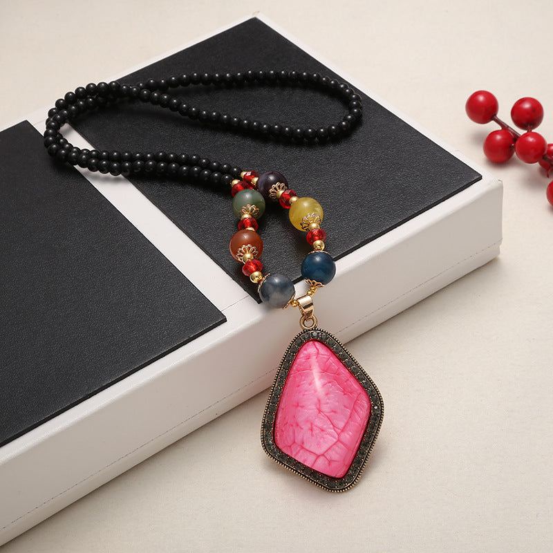 Casual Bohemian Ethnic Style Vintage Clothing Necklace