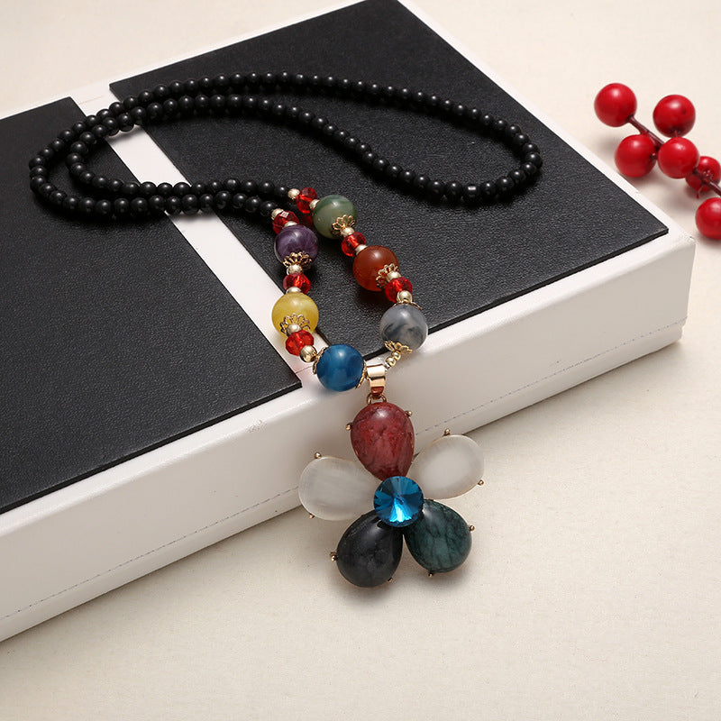 Casual Bohemian Ethnic Style Vintage Clothing Necklace