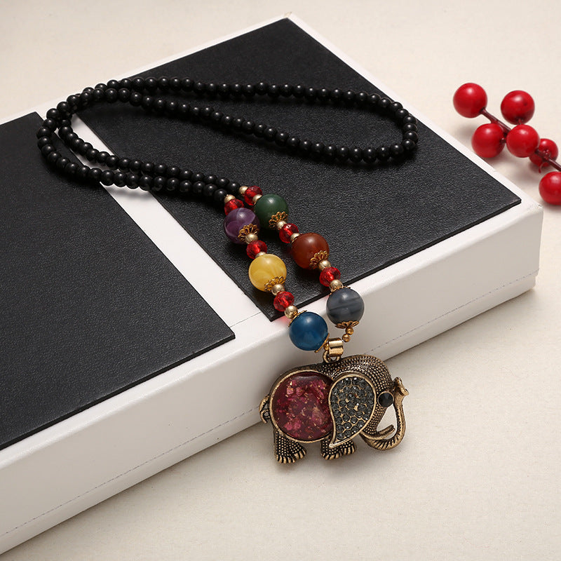 Casual Bohemian Ethnic Style Vintage Clothing Necklace