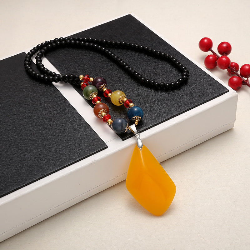 Casual Bohemian Ethnic Style Vintage Clothing Necklace