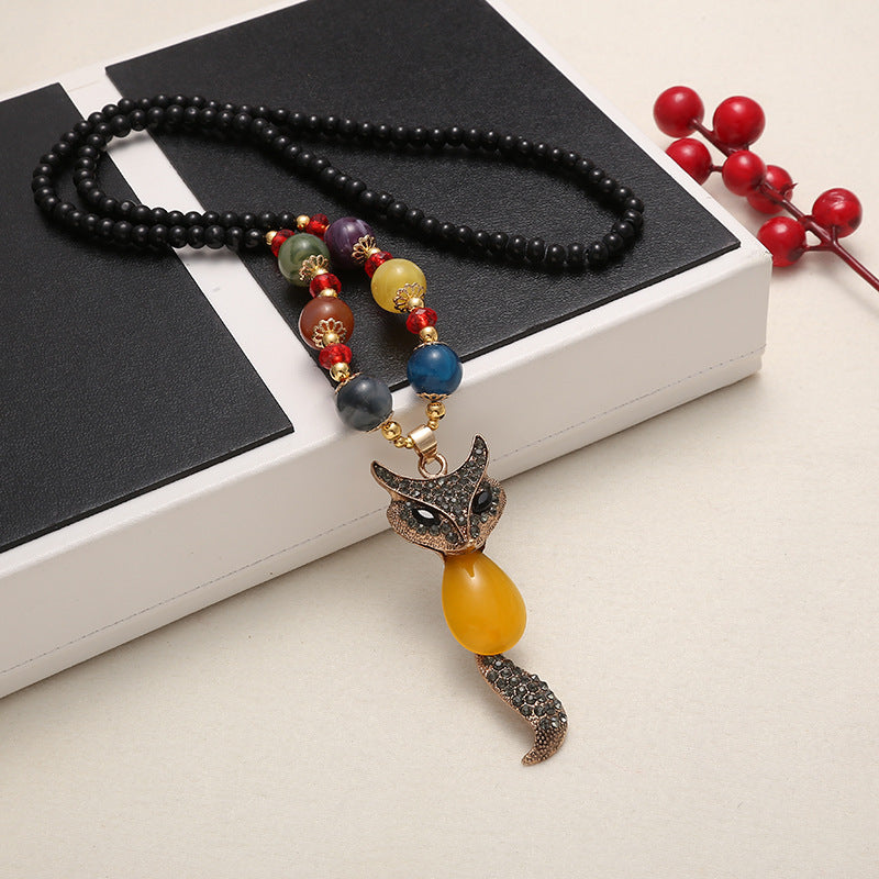 Casual Bohemian Ethnic Style Vintage Clothing Necklace