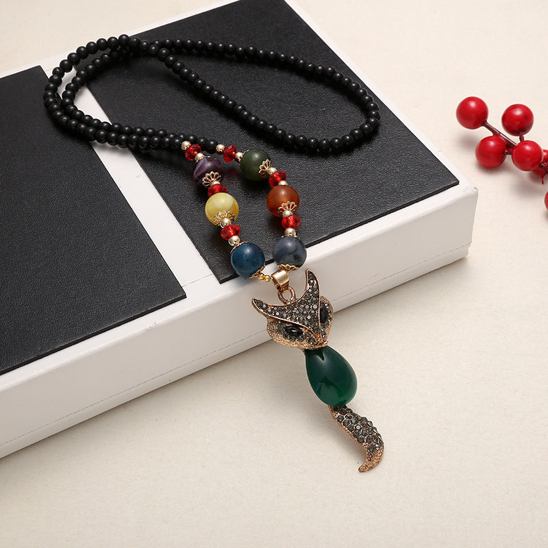 Casual Bohemian Ethnic Style Vintage Clothing Necklace